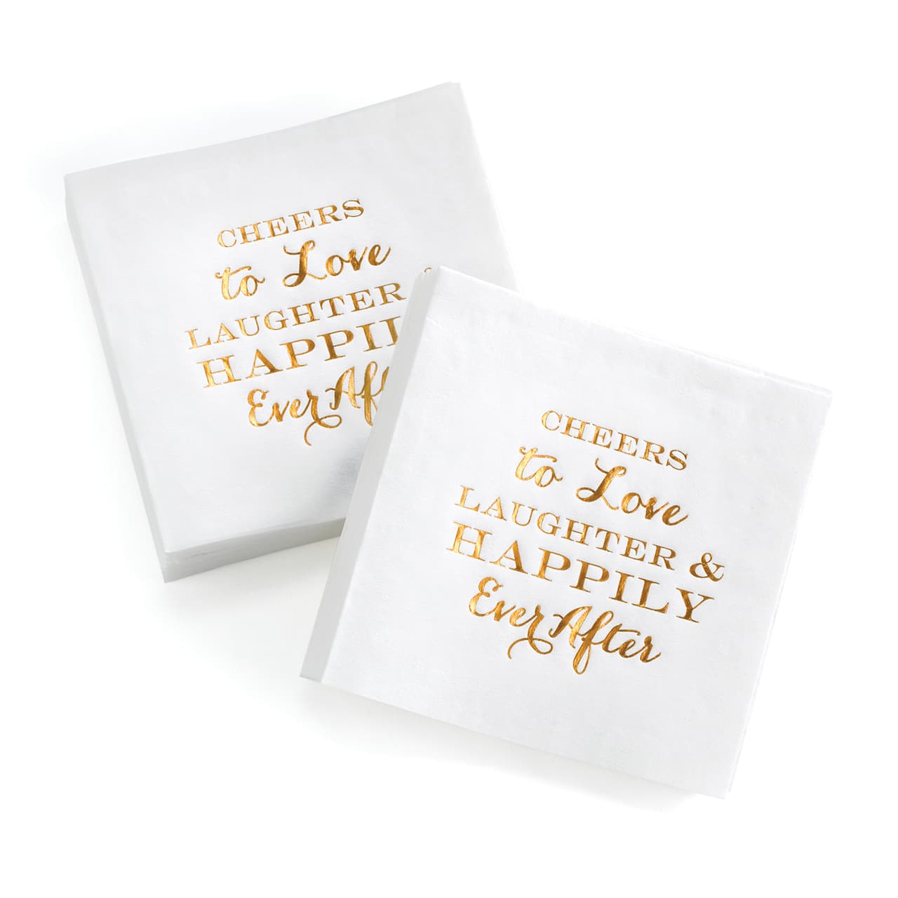 Hortense B. Hewitt Co. Cheers & Love Beverage Napkin